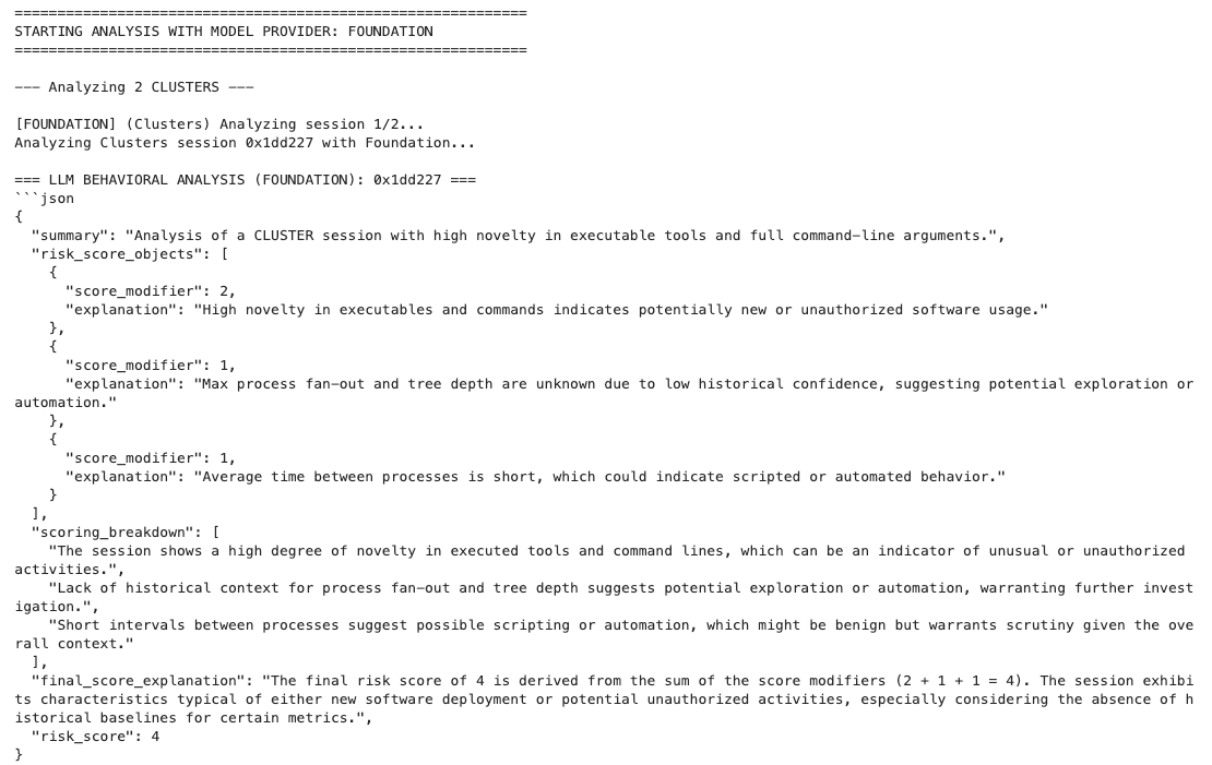 Foundation Sec Session Analysis